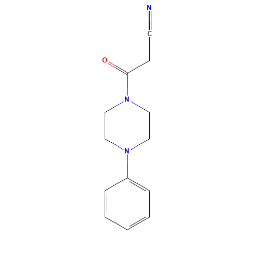 3-Oxo-3-(4-phenylpiperazino)propanenitrile (CAS: 14761-40-1) - Related Chemical Product