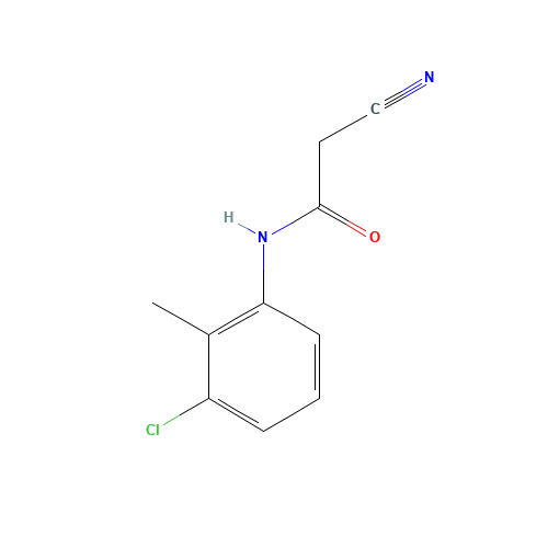 N-(3-Chloro-2-methylphenyl)-2-cyanoacetamide (CAS: 63034-96-8) - Related Chemical Product