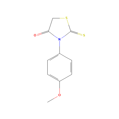 3-(4-Methoxyphenyl)-2-thioxo-1,3-thiazolidin-4-one (CAS: 5350-09-4) - Related Chemical Product