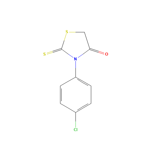 3-(4-Chlorophenyl)-2-thioxo-1,3-thiazolidin-4-one (CAS: 13037-55-3) - Related Chemical Product