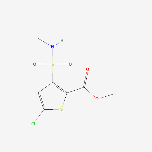 Methyl 5-chloro-3-[(methylamino)sulfonyl]-thiophene-2-carboxylate (CAS: 70374-37-7) - Related Chemical Product