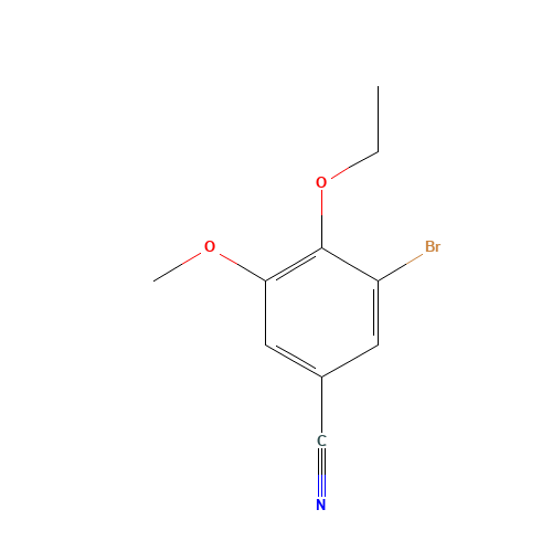 3-Bromo-4-ethoxy-5-methoxybenzonitrile (CAS: 495396-35-5) - Related Chemical Product