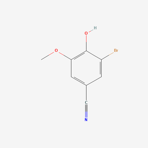 3-Bromo-4-hydroxy-5-methoxybenzonitrile (CAS: 52805-45-5) - Related Chemical Product