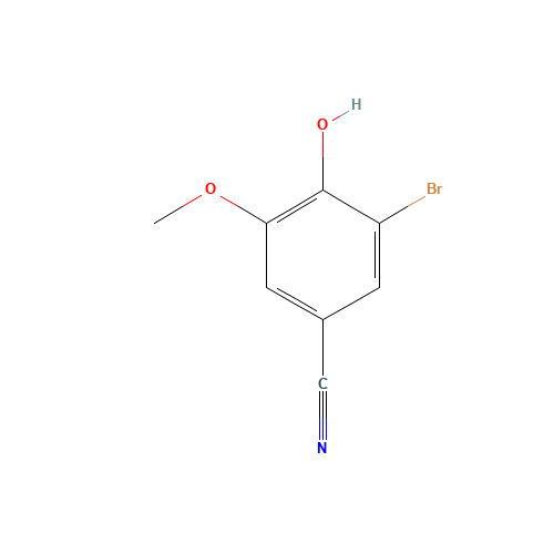 3-Bromo-4-hydroxy-5-methoxybenzonitrile (CAS: 52805-45-5) - Related Chemical Product