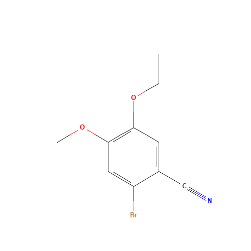 2-Bromo-5-ethoxy-4-methoxybenzonitrile (CAS: 515847-20-8) - Related Chemical Product