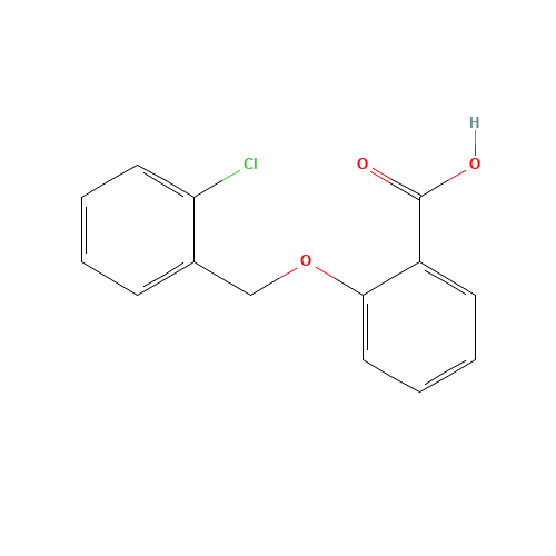 2-[(2-Chlorobenzyl)oxy]benzoic acid (CAS: 52803-70-0) - Related Chemical Product