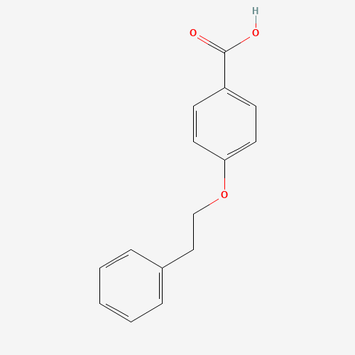 4-(2-Phenylethoxy)benzoic acid (CAS: 30762-06-2) - Chemical Structure and Molecular Formula 