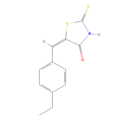 (5E)-5-(4-Ethylbenzylidene)-2-mercapto-1,3-thiazol-4(5H)-one (CAS: 403811-55-2) - Related Chemical Product