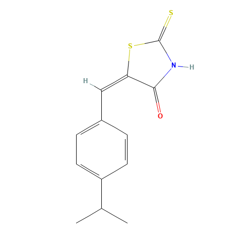 (5E)-5-(4-Isopropylbenzylidene)-2-mercapto-1,3-thiazol-4(5H)-one (CAS: 100393-19-9) - Related Chemical Product