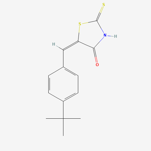 (5E)-5-(4-tert-Butylbenzylidene)-2-mercapto-1,3-thiazol-4(5H)-one (CAS: 312607-49-1) - Related Chemical Product