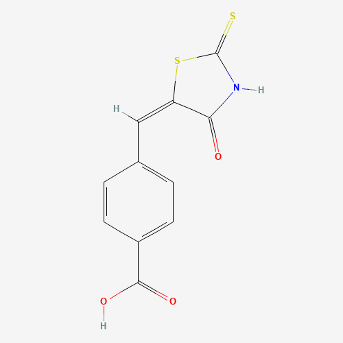 4-[(E)-(2-Mercapto-4-oxo-1,3-thiazol-5(4H)-ylidene)methyl]benzoic acid (CAS: 103987-82-2) - Related Chemical Product