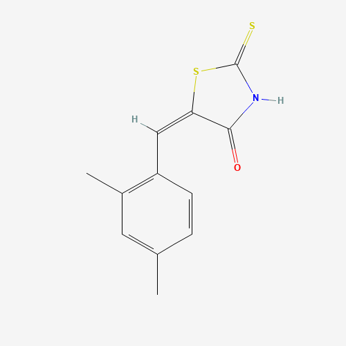 (5E)-5-(2,4-Dimethylbenzylidene)-2-mercapto-1,3-thiazol-4(5H)-one (CAS: 4818-22-8) - Related Chemical Product