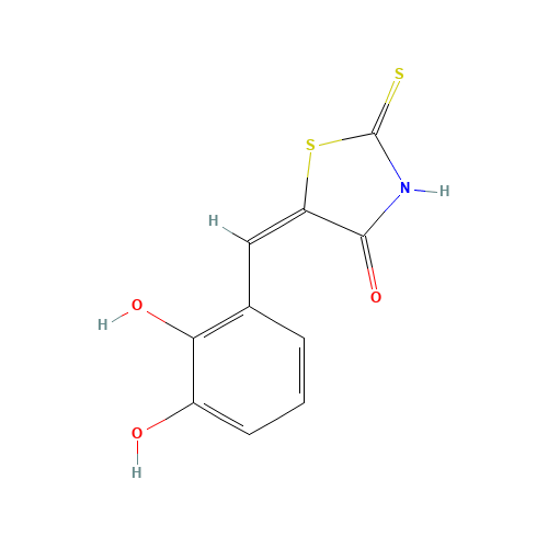 (5E)-5-(2,3-Dihydroxybenzylidene)-2-mercapto-1,3-thiazol-4(5H)-one (CAS: 590376-71-9) - Related Chemical Product