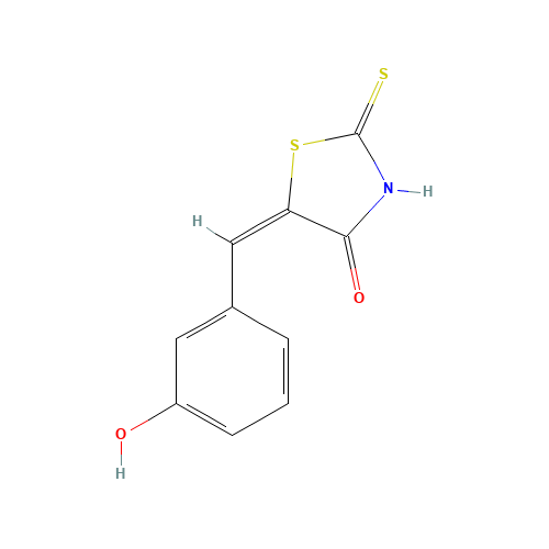 (5E)-5-(3-Hydroxybenzylidene)-2-mercapto-1,3-thiazol-4(5H)-one (CAS: 37530-35-1) - Related Chemical Product