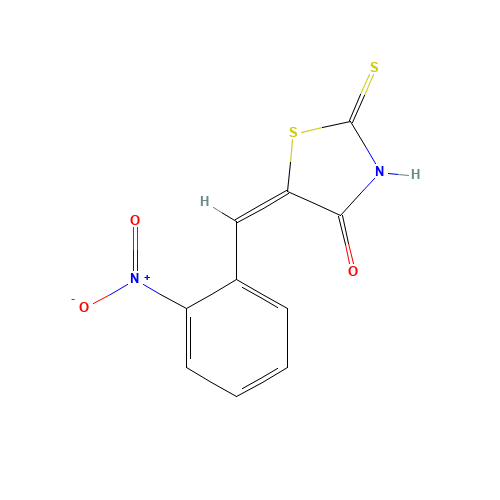 (5E)-2-Mercapto-5-(2-nitrobenzylidene)-1,3-thiazol-4(5H)-one (CAS: 6308-22-1) - Related Chemical Product