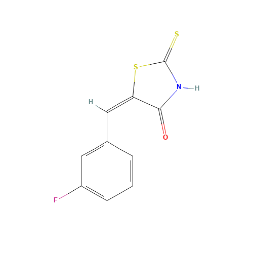 (5E)-5-(3-Fluorobenzylidene)-2-mercapto-1,3-thiazol-4(5H)-one (CAS: 349-33-7) - Related Chemical Product