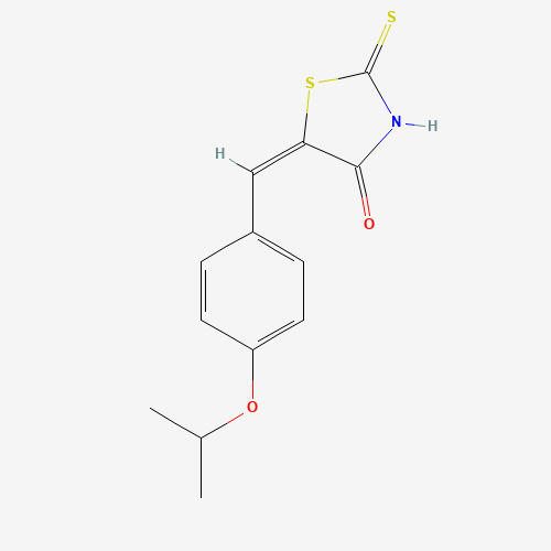 (5E)-5-(4-Isopropoxybenzylidene)-2-mercapto-1,3-thiazol-4(5H)-one (CAS: 303798-03-0) - Related Chemical Product