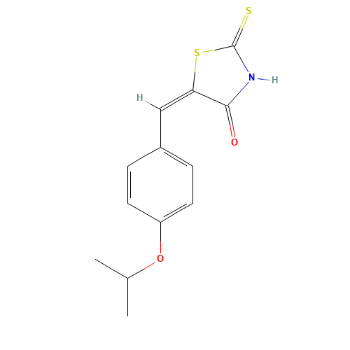 (5E)-5-(4-Isopropoxybenzylidene)-2-mercapto-1,3-thiazol-4(5H)-one (CAS: 303798-03-0) - Related Chemical Product
