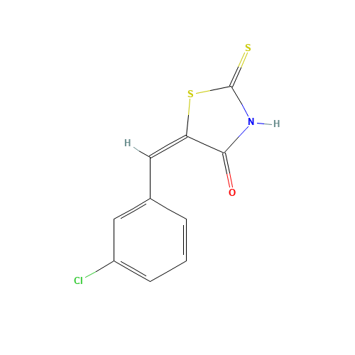 (5E)-5-(3-Chlorobenzylidene)-2-mercapto-1,3-thiazol-4(5H)-one (CAS: 23622-20-0) - Related Chemical Product