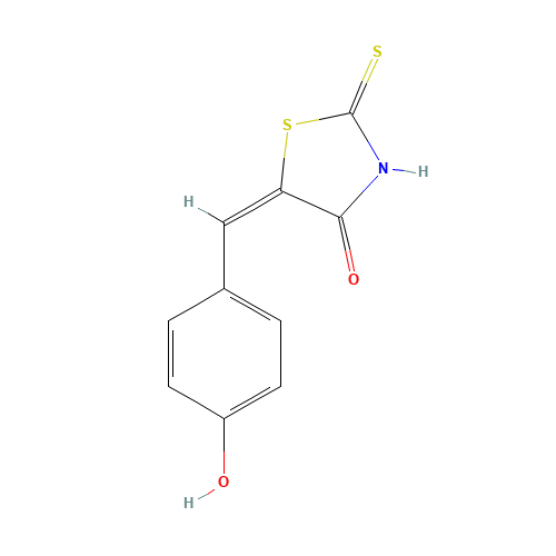 (5E)-5-(4-Hydroxybenzylidene)-2-mercapto-1,3-thiazol-4(5H)-one (CAS: 81154-13-4) - Related Chemical Product