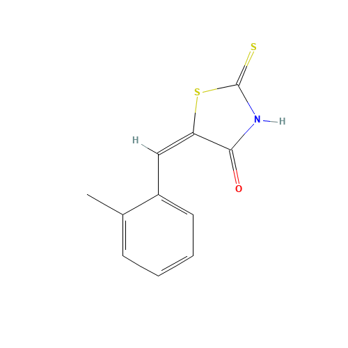 (5E)-2-Mercapto-5-(2-methylbenzylidene)-1,3-thiazol-4(5H)-one (CAS: 50459-52-4) - Related Chemical Product