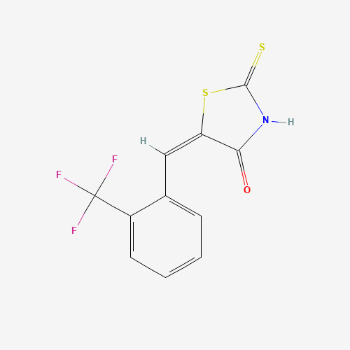 (5E)-2-Mercapto-5-[2-(trifluoromethyl)benzylidene] -1,3-thiazol-4(5H)-one (CAS: 153568-04-8) - Related Chemical Product