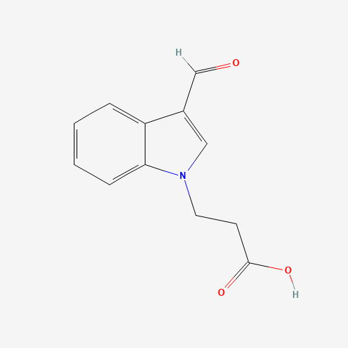 3-(3-Formyl-1H-indol-1-yl)propanoic acid (CAS: 59213-02-4) - Related Chemical Product