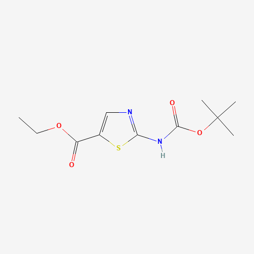 Ethyl 2-[(tert-butoxycarbonyl)amino]-1,3-thiazole-4-carboxylate (CAS: 302964-01-8) - Related Chemical Product