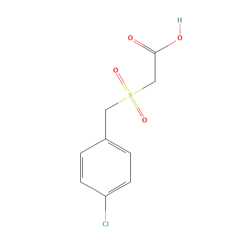 [(4-Chlorobenzyl)sulfonyl]acetic acid (CAS: 118672-20-1) - Related Chemical Product