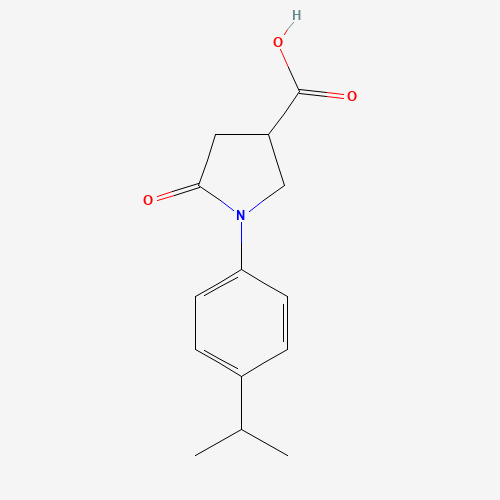 1-(4-Isopropylphenyl)-5-oxopyrrolidine-3-carboxylic acid (CAS: 63674-51-1) - Related Chemical Product