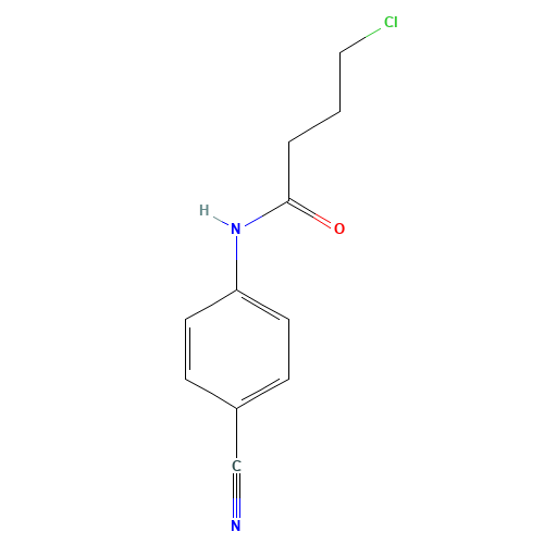 4-Chloro-N-(4-cyanophenyl)butanamide (CAS: 1016674-12-6) - Related Chemical Product
