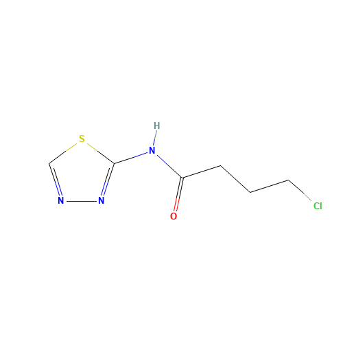 4-Chloro-N-1,3,4-thiadiazol-2-ylbutanamide (CAS: 544700-56-3) - Related Chemical Product