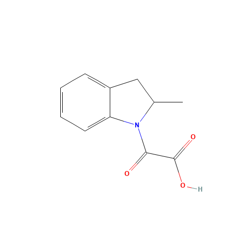 (2-Methyl-2,3-dihydro-1H-indol-1-yl)-(oxo)acetic acid (CAS: 1018295-36-7) - Related Chemical Product