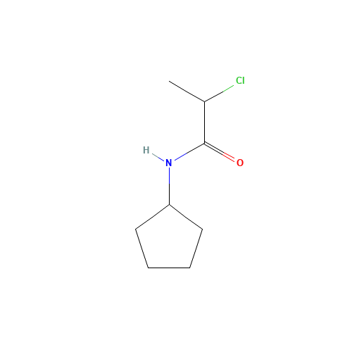 2-Chloro-N-cyclopentylpropanamide (CAS: 565180-19-0) - Related Chemical Product