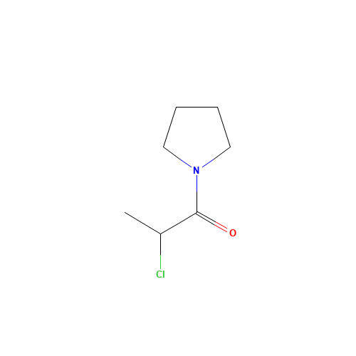 1-(2-Chloropropanoyl)pyrrolidine (CAS: 75115-52-5) - Related Chemical Product