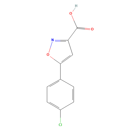 5-(4-Chlorophenyl)isoxazole-3-carboxylic acid (CAS: 33282-22-3) - Related Chemical Product