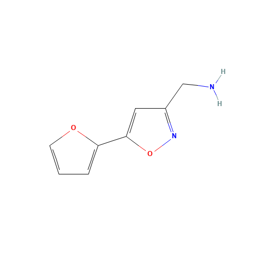 {[5-(2-Furyl)isoxazol-3-yl]methyl}amine (CAS: 850375-13-2) - Related Chemical Product