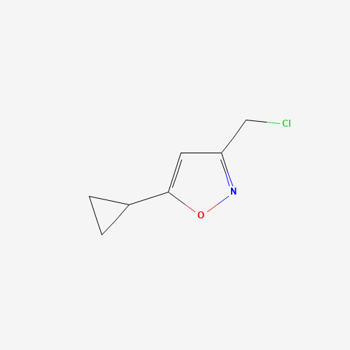 3-(Chloromethyl)-5-cyclopropylisoxazole (CAS: 1060817-59-5) - Related Chemical Product