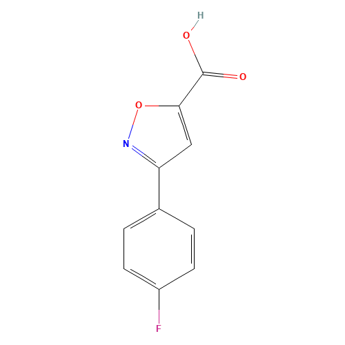 3-(4-Fluorophenyl)isoxazole-5-carboxylic acid (CAS: 618383-48-5) - Related Chemical Product