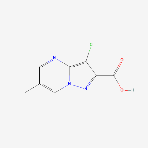 3-Chloro-6-methylpyrazolo[1,5-a]pyrimidine-2-carboxylic acid (CAS: 1015846-76-0) - Related Chemical Product