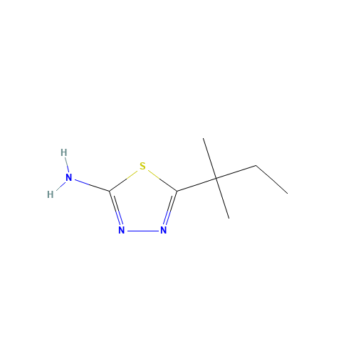 5-(1,1-Dimethylpropyl)-1,3,4-thiadiazol-2-amine (CAS: 89881-38-9) - Related Chemical Product
