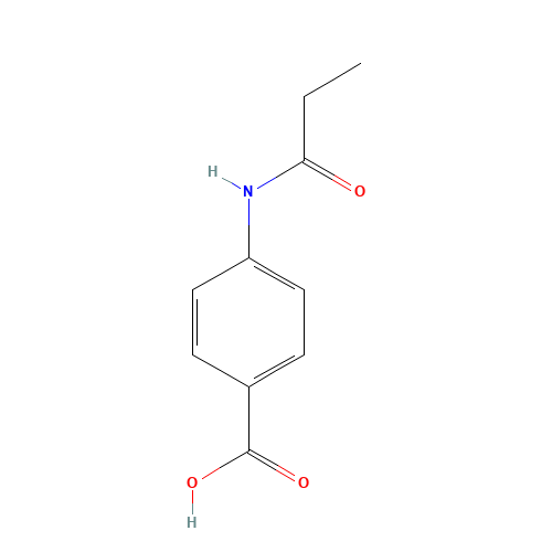 4-(Propionylamino)benzoic acid (CAS: 19313-85-0) - Related Chemical Product