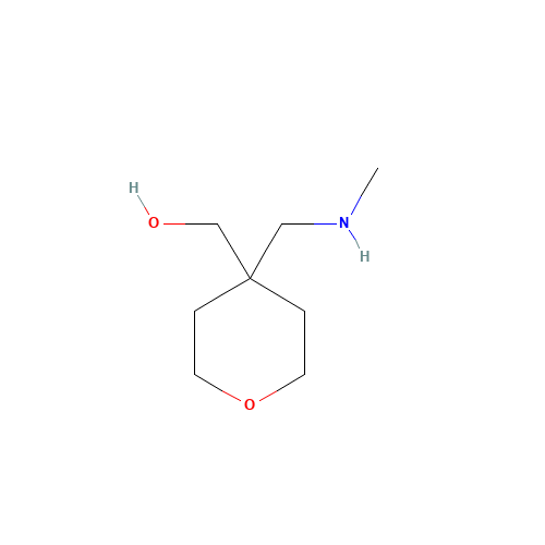 {4-[(Methylamino)methyl]tetrahydro-2H-pyran-4-yl}methanol (CAS: 959238-75-6) - Related Chemical Product