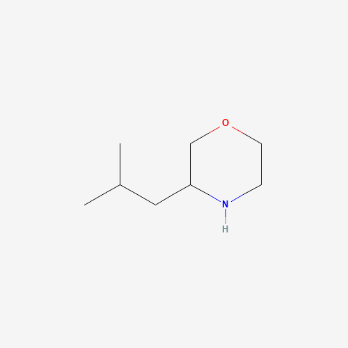 3-Isobutylmorpholine hydrochloride (CAS: 959238-46-1) - Chemical Structure and Molecular Formula 