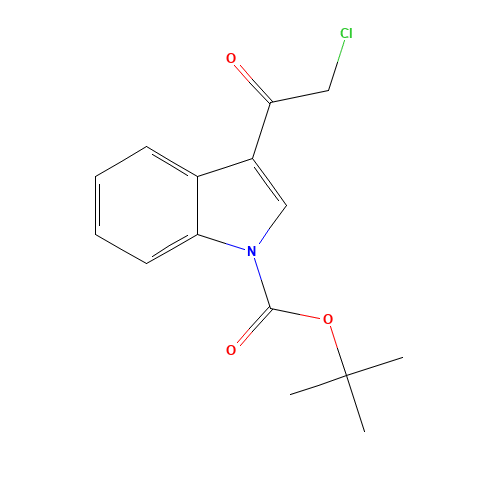 1-Boc-3-Chloroacetylindole (CAS: 916818-18-3) - Related Chemical Product