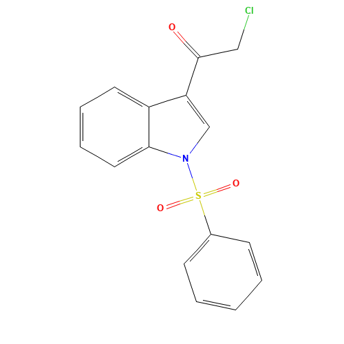 1-Phenylsulfonyl-3-chloroacetylindole (CAS: 424789-76-4) - Related Chemical Product