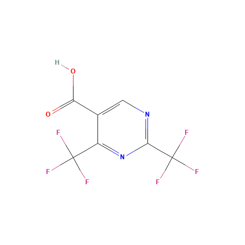 2,4-Bis-(trifluoromethyl)pyrimidine-5-carboxylic acid (CAS: 188781-46-6) - Related Chemical Product