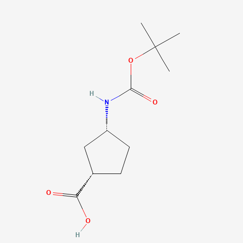 (1S,3R)-Boc-3-aminocyclopentane-1 carboxylic acid (CAS: 261165-05-3) - Related Chemical Product