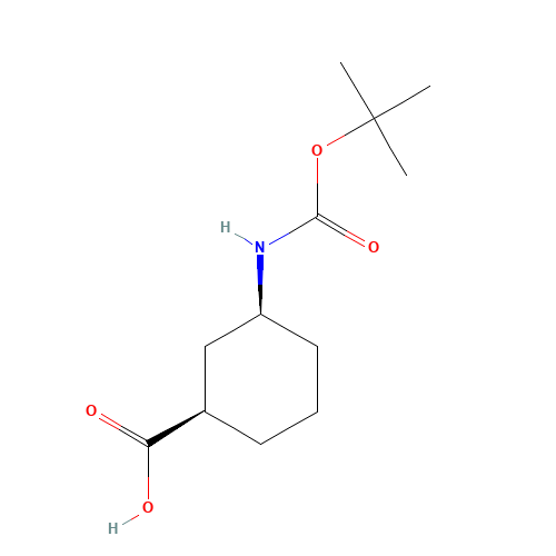 Boc-(±)-3-aminocyclohexane-1-carboxylic acid (CAS: 222530-33-8) - Related Chemical Product