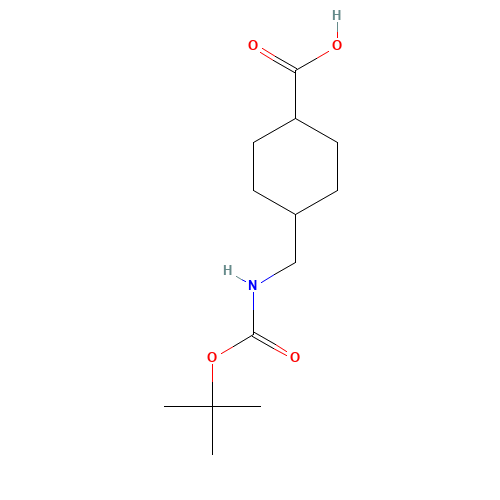 Boc-trans-4-(aminomethyl)-cyclohexane-1-carboxylic acid (CAS: 27687-14-5) - Related Chemical Product
